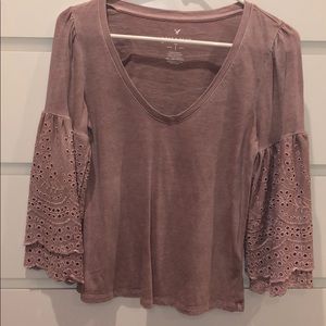 LONG SLEEVED BLOUSE (SOFT MATERIAL)